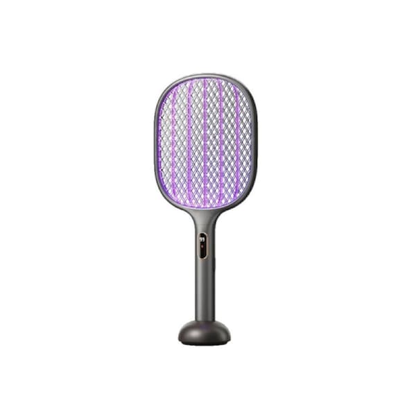 Qualitell S2 Electric Fly Mosquito Insect Swatter - Grey