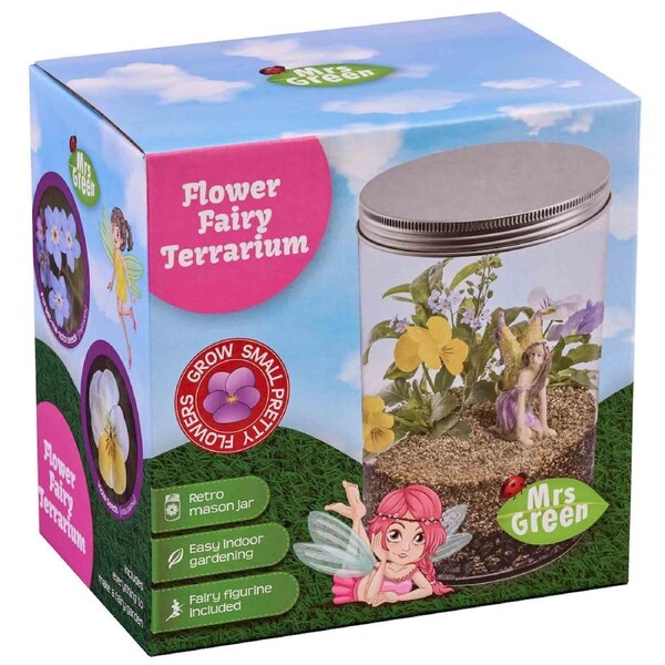 Mrs Green Flower Fairy Terrarium Kit