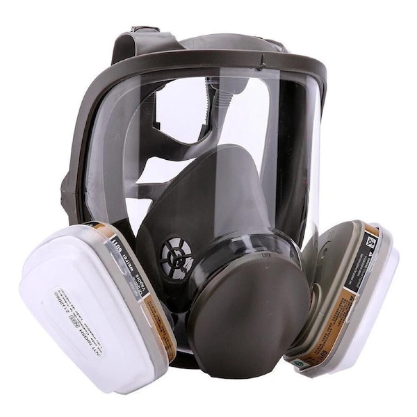 7 IN 1 Gas Mask 6800 Full Face Respirator Chemical Safety Facepiece Paint Spray