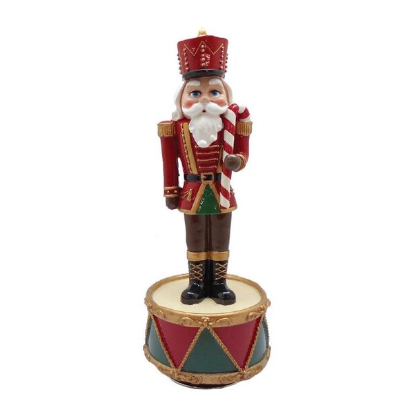 The Candy Cane Nutcracker Music Box 22cm