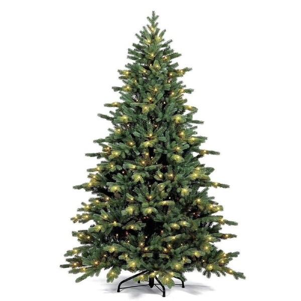 Spitsbergen Spruce 8ft/240cm Pre-Lit Christmas Tree