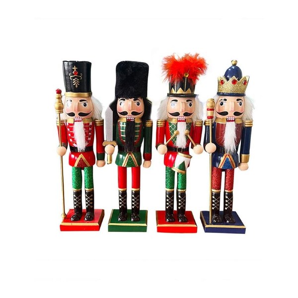 The Irish Guards Set of 4 Nutcrackers 36cm