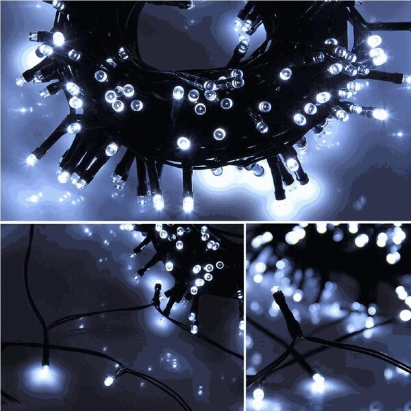 520 COOL WHITE Led Fairy Light Chain Connectable Up to 4 Sets 51.9m