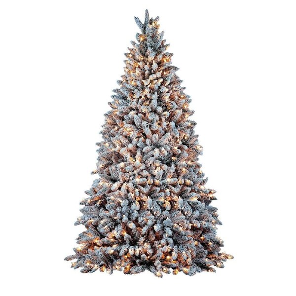 Snowy Flocked Deluxe 4ft / 120cm Christmas Tree