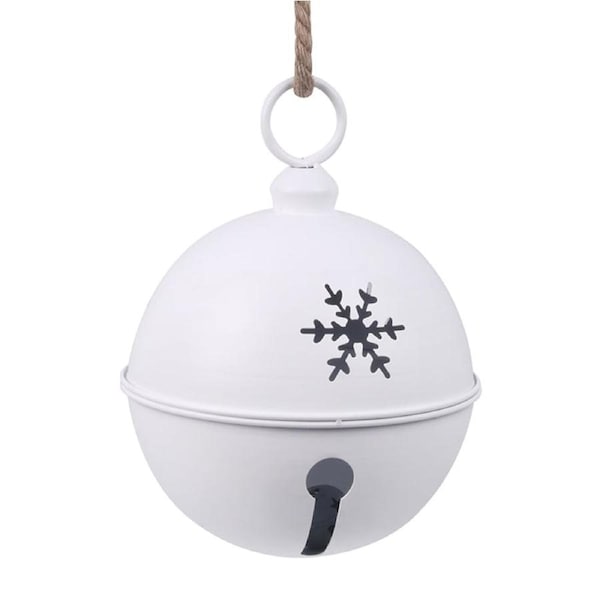 White Matte Metal Bell 24CM