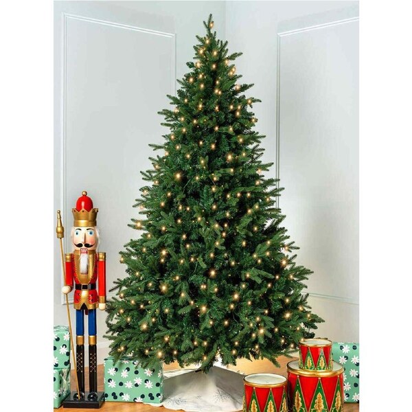The Oregon Pine 7ft/210cm Pre-Lit Christmas Tree