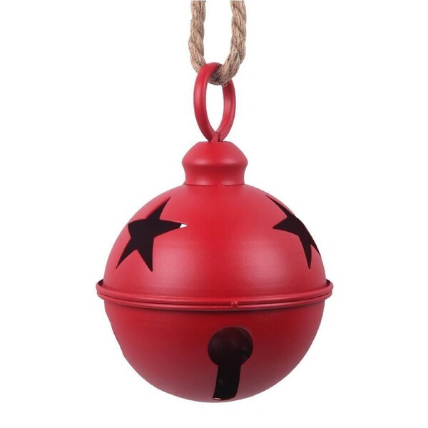 Red Matt Metal Bell 16CM
