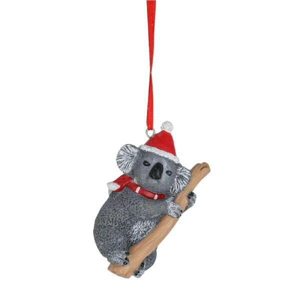 Aussie Figurine Christmas Koala 13cm