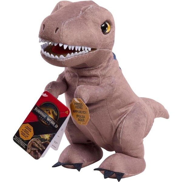 Jurassic World Rebirth Roaring T-Rex Plush