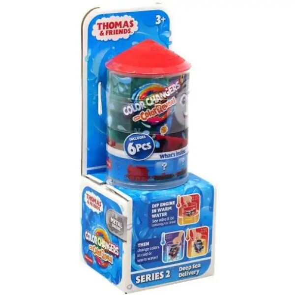 Thomas & Friends Toy Train Colour Reveal Thomas Red Deep Sea