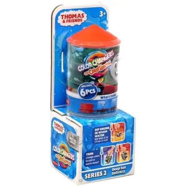 Thomas & Friends Toy Train Colour Reveal Thomas Orange Deep Sea