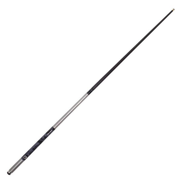 2pc PowerGlide Emanate Pool Billiards Carbon Cue Stick 10mm Tip Grey