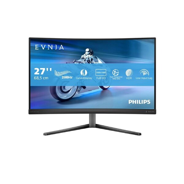Philips Evnia 5000 27M2C5200W/75 computer monitor 68,6 cm (27") 1920 x 1080 pixels Full HD LCD Black