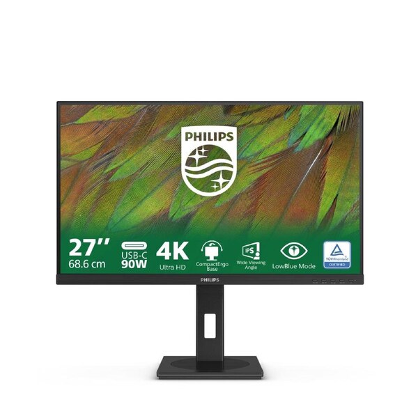 Philips 3000 series 27B1U3900/75 computer monitor 68,6 cm (27") 3840 x 2160 pixels 4K Ultra HD LCD Black