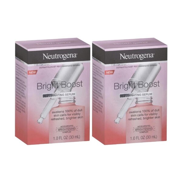 2 x Neutrogena Bright Boost Illuminating Serum 30mL