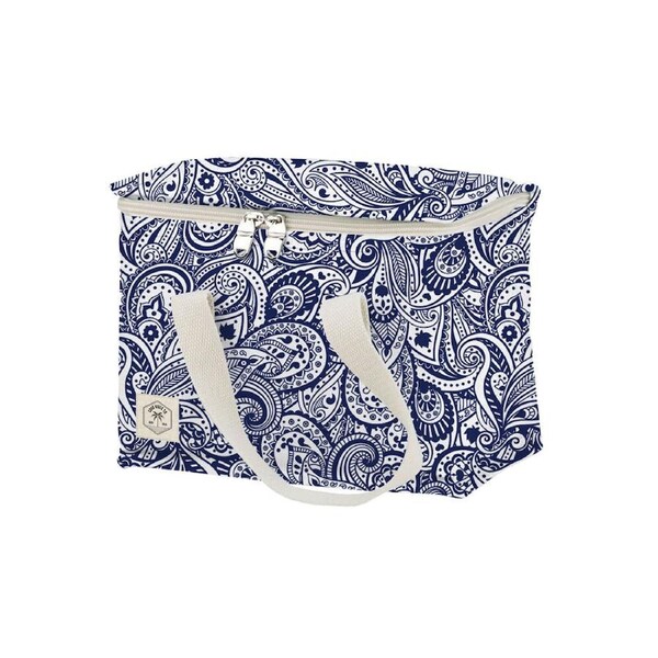 Good Vibes Premium Insulated Lunch Bag Tahitian Blue 20x25x20cm
