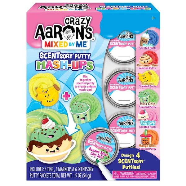 Crazy Aarons Putty Scentsory Mash Up Crafting Kit Kids Sensory Toy 3y+