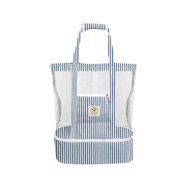 Good Vibes 2-in-1 Beach Insulated Cooler Bag Mediterranean 47x45x20cm