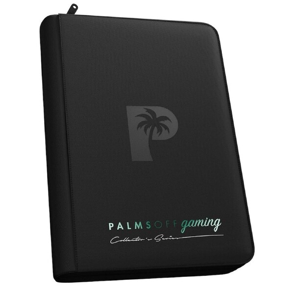 Palms Off Gaming Collector's Series 4 Pocket Zip Binder (Black)