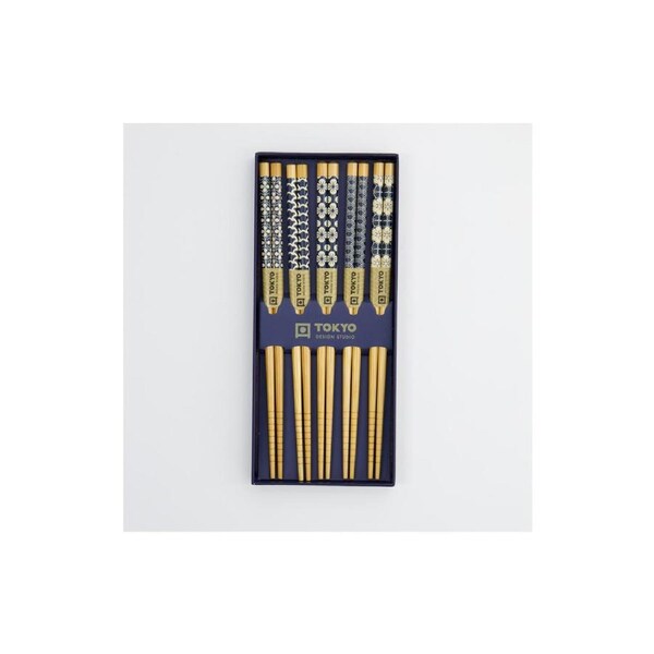 TOKYO CHOPSTICKS BLUE 5PC SET GB