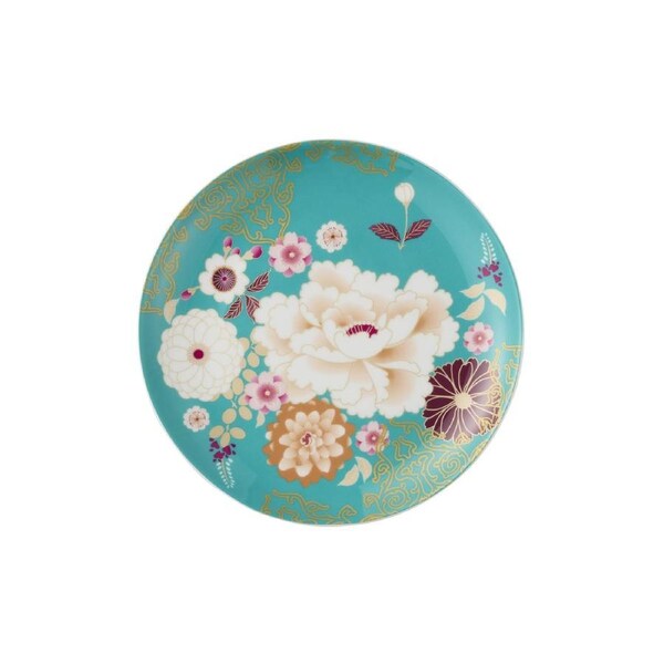 Maxwell & Williams Kimono Cake Plate 20cm Teal