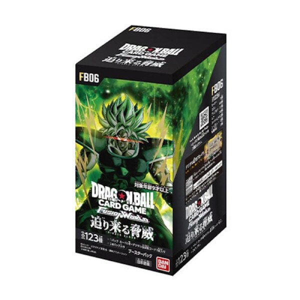 Dragon Ball Super Card Game Fusion World Rivals Clash Booster Box FB06 Japanese