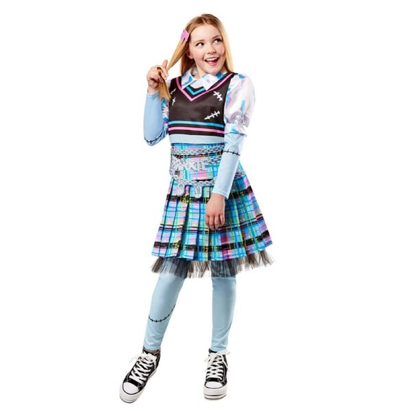 Monster High Frankie Stein Deluxe Child Costume Size M 9-10 Years