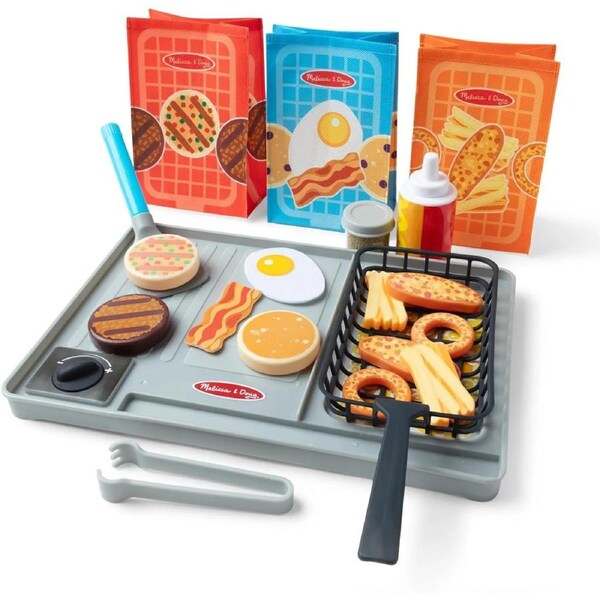 Melissa & Doug - Water WOW! Flip & Fry Grill Play Set