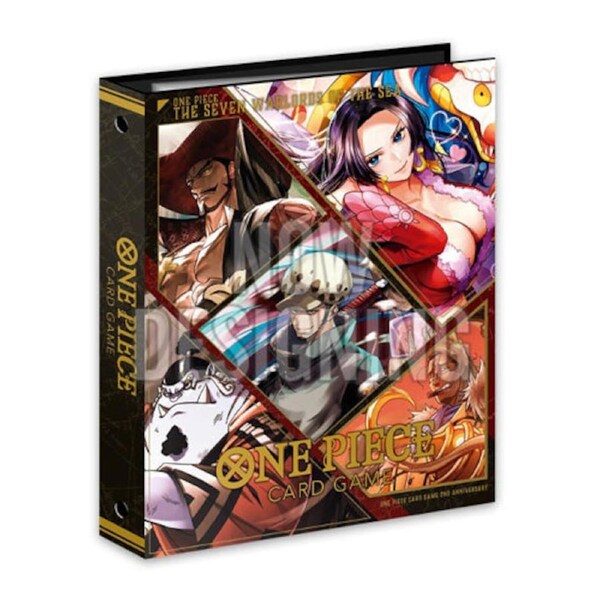 One Piece Card Game 9-Pocket Binder Set Seven Warlords of the Sea