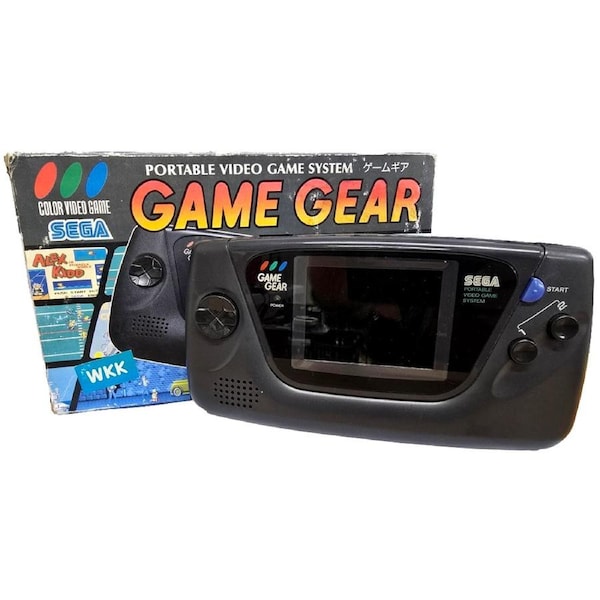 Sega Game Gear Console HGG-3210 Boxed Replacement Caps (Preowned)