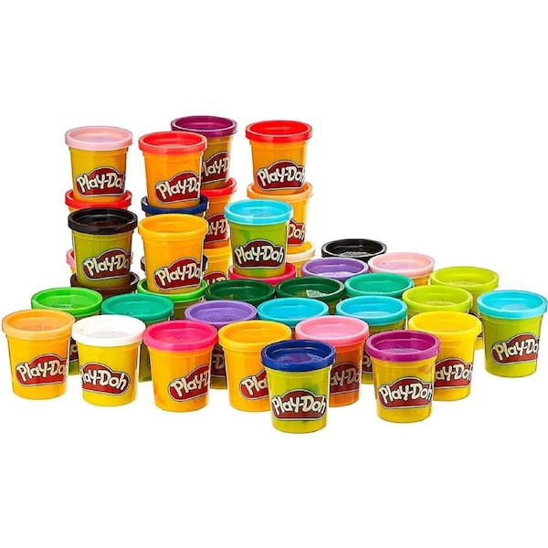 Play-Doh Fantastic 40 Pack Modeling Compound Set 20 Assorted Colors Arts Craft