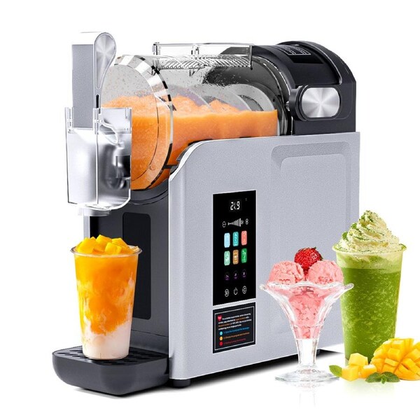 Advwin Slushie Machine, Frozen Drink & Slush Maker Machine, 2L Automatic Smoothie Maker with 6 Modes, Adjustable Hardness, 3 Timer Settings, Self-Cleaning Frozen Beverage Blender