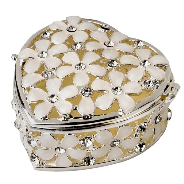 Russell Collection - Epoxy Flowers Trinket Box