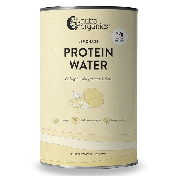 Nutra Naturals Protein Water Lemonade 450g