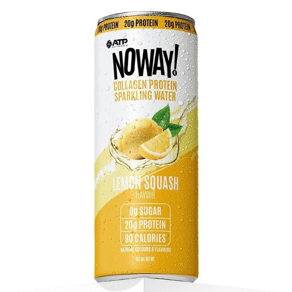 ATP Science Noway Collagen Protein Water Sparkling Water Lemon Squash 355ml