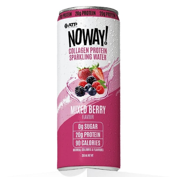 ATP Science Noway Collagen Protein Water Sparking Water Mixed Berry 355ml