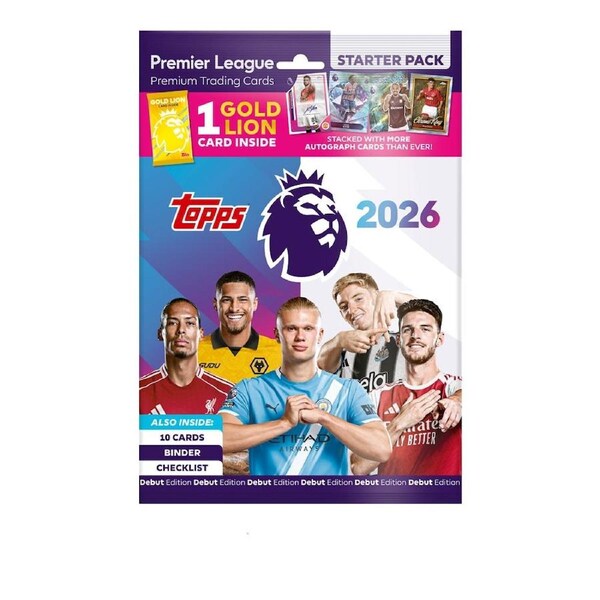 EPL - TC - Topps 2026 Premier League Starter Pack
