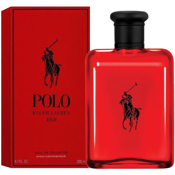 200ml Polo Ralph Lauren Red Eau De Toilette EDT Mens Fragrance