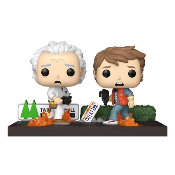 Funko Back To The Future Doc & Marty Pop! Moment Vinyl Figure