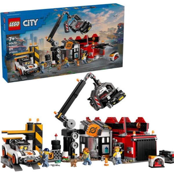 LEGO 60472 - City Scrapyard with Cars