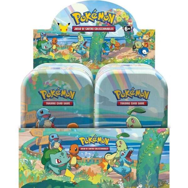 Pokemon TCG Celebrations 25th Anniversary - Mini Tin Display Box