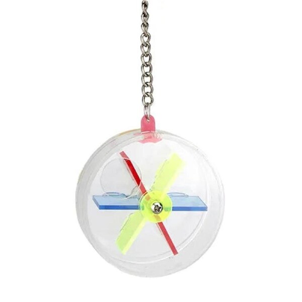 Bird Toy Foraging Hanging Wheel 10cm