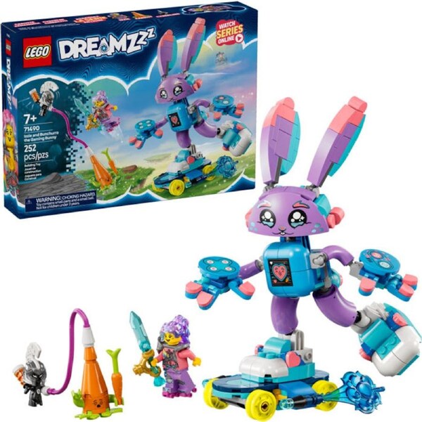 LEGO 71490 - Dreamzzz Izzie and Bunchurro the Gaming Bunny