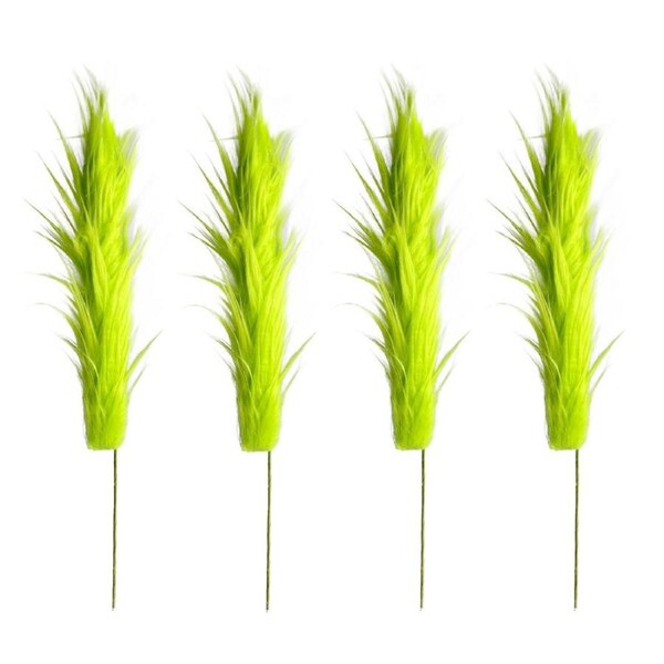 Mean Green Plush Pick 4pk 40cm