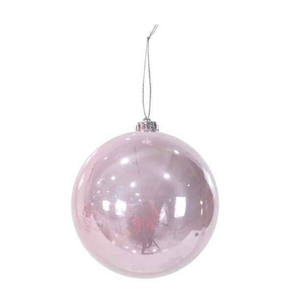 Bauble Pearl Pink 15cm