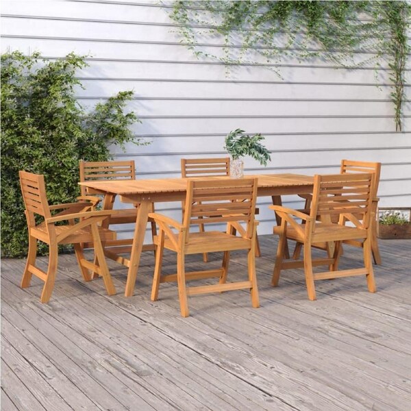 Garden Chairs 6 pcs 58x58x87 cm Solid Wood Acacia vidaXL