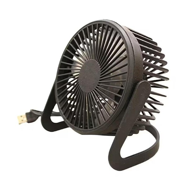 JOYBUY 6-Inch USB Desk Fan – Quiet Adjustable Mini Fan for Home and Office, Black