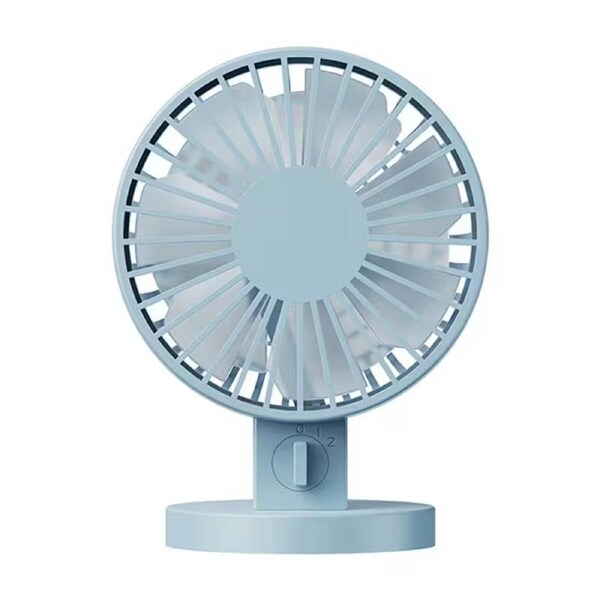 JOYBUY Mini USB Desktop Fan – Dual Leaf Student Dorm Cooling Ventilador