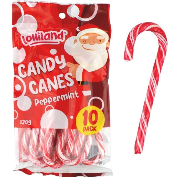 Christmas Candy Canes (Pack of 10)