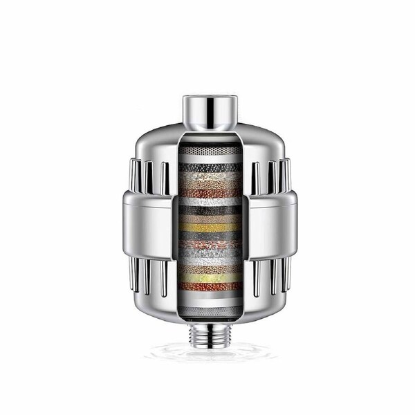 Shower Head Filter with 2 Replaceable Bath Water Purifiers - 20-Stage